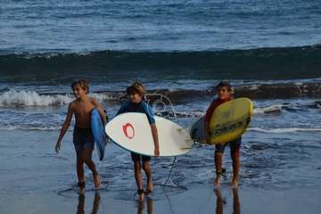 Grabación del reportaje del programa Buenas Tardes Canarias/TA.